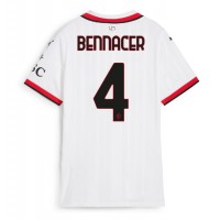 AC Milan Ismael Bennacer #4 Fußballbekleidung Auswärtstrikot Damen 2024-25 Kurzarm